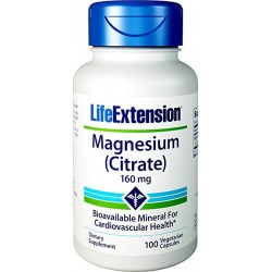 Magnesium Citrate 160mg (100 caps)