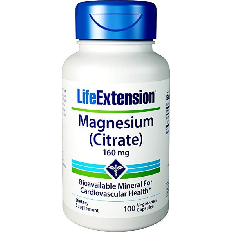 Magnesium Citrate 160mg (100 caps)
