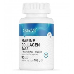 Marine Collagen Hyaluronic Acid + Vitamin C (90 tabs)
