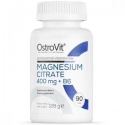 Magnesium Citrate 400mg + B6 (90 tabs)