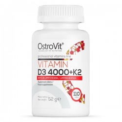 Vitamin D3 4000 + K2 LIMITED EDITION (110 tab)