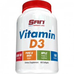Vitamin D-3 5000 IU (180 softgels)