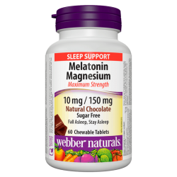 Melatonin Magnesium M.S. 10/150 mg Chocolate (60 Chewables)