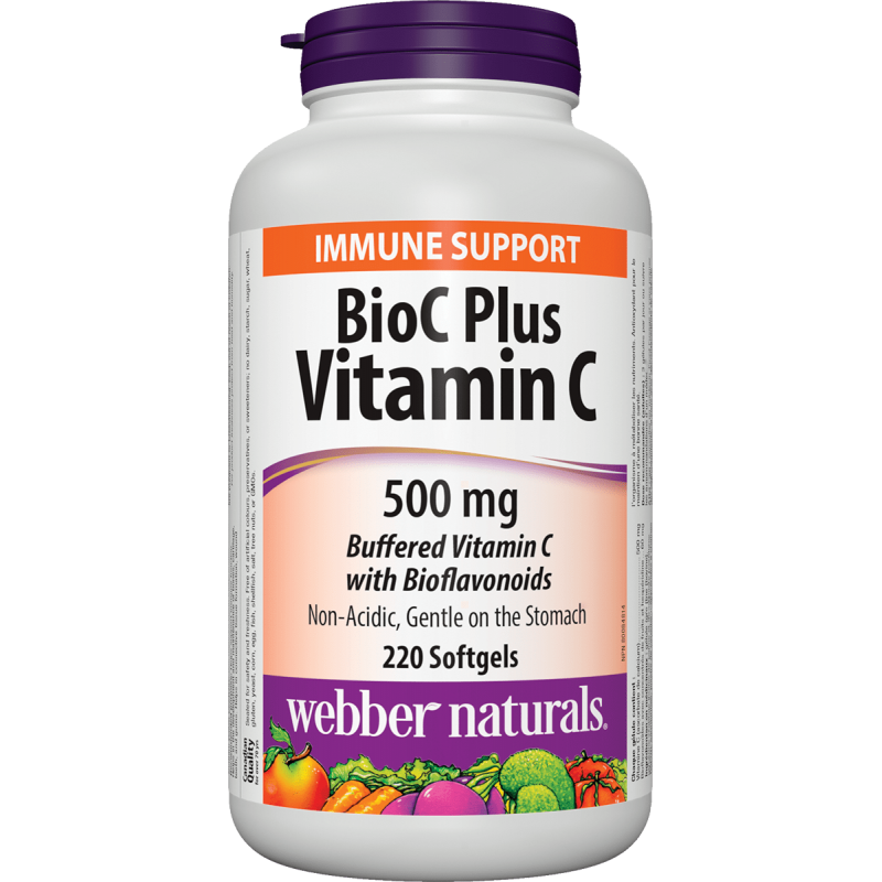 BioC + Vitamin C 500mg (220 softgels)