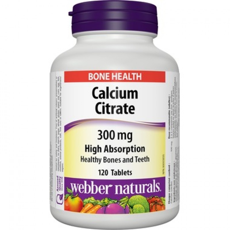Calcium Citrate 300mg (120 tabs)