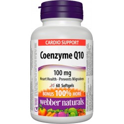 Coenzyme Q10 100mg (60 softgels)
