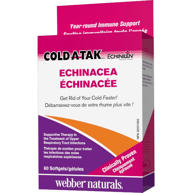 Cold-A-Tak Echinacea (60 softgels)