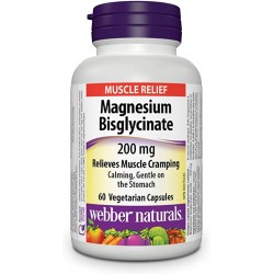 Magnesium Bisglycinate 200mg (60 caps)