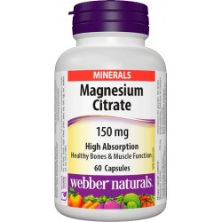 Magnesium Citrate 150mg (60 caps)