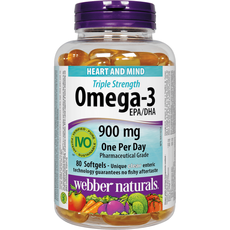 Omega-3 900mg (80 softgels)