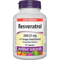 Resveratrol 200/25mg (90 caps)