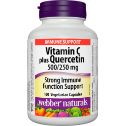 Vitamin C+ Quercetin 500/250mg (100 caps)