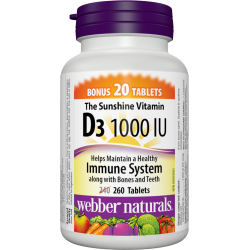 Vitamin D3 1000 IU (260 tabs)