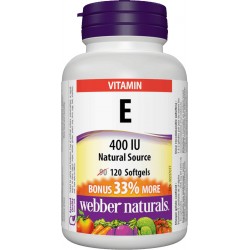 Vitamin E 400 IU (120 softgels)