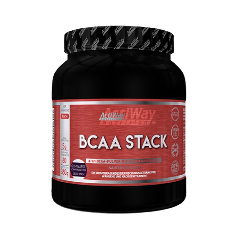 ACTIWAY - BCAA Stack Schw.Johannisbeere (360 g)