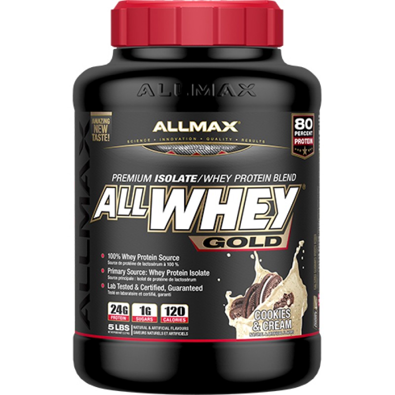 ALLMAX - AllWhey Gold Cookies and Cream (2.27 kg)