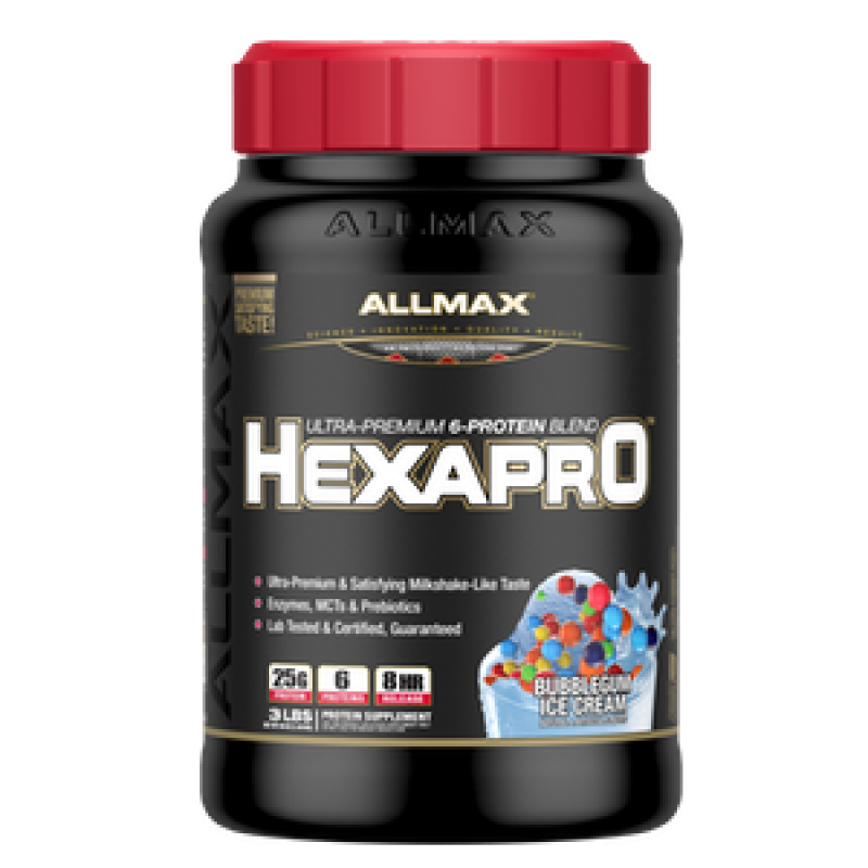 ALLMAX - HexaPro Bubblegum Ice Cream (1.36 kg)