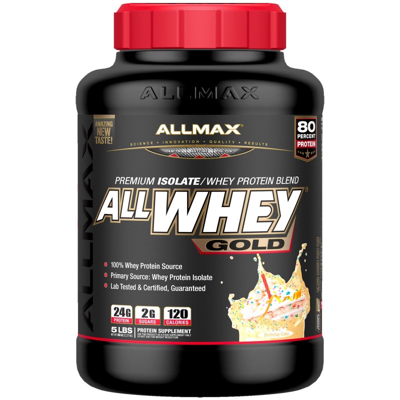 ALLMAX - AllWhey Gold Birthday Cake (907 g)