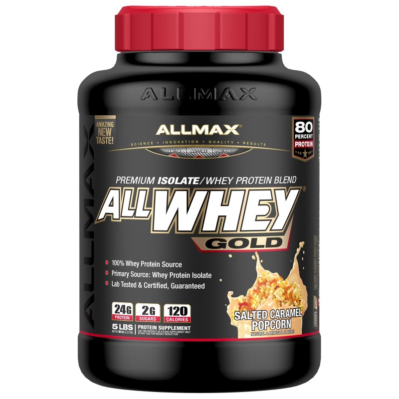 ALLMAX - AllWhey Gold Salted Caramel Popcorn (907 g)