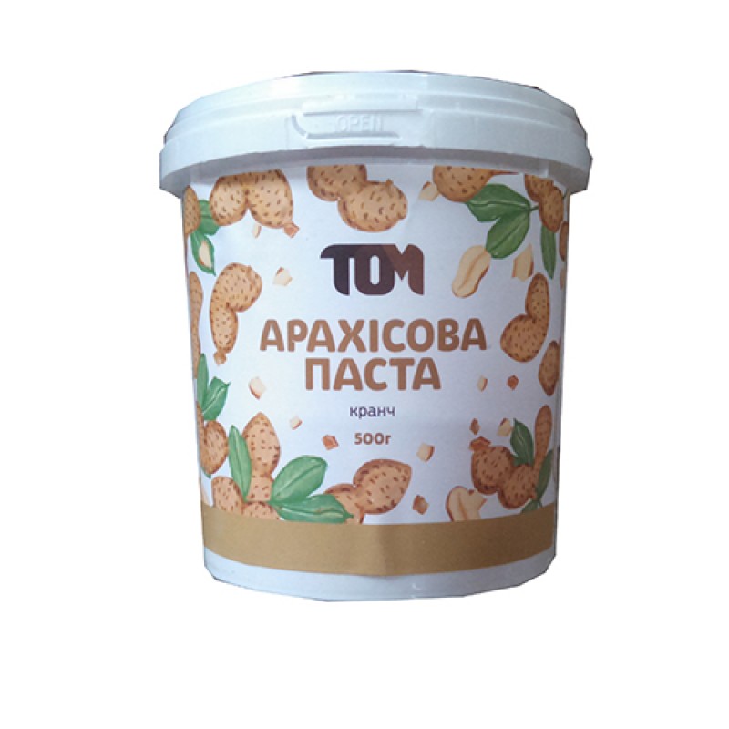 Біос - Арахисовая паста ТОМ с шоколадом (500 g)