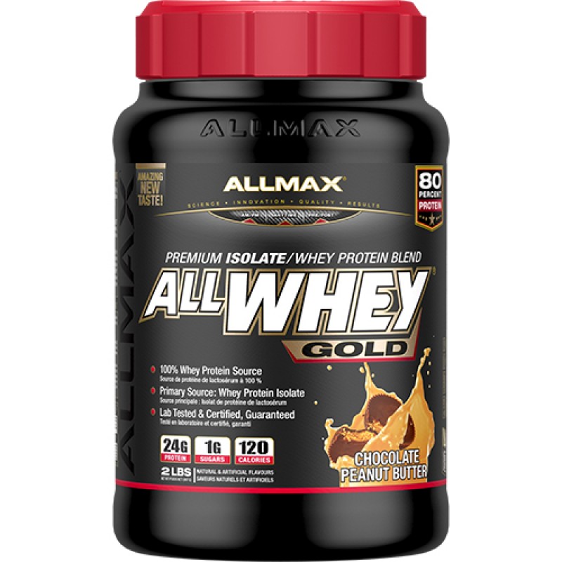 ALLMAX - AllWhey Gold Chocolate Peanut Butter (907 g)