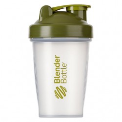 Blender Bottle - Шейкер Classic clear/moss green (20 oz)