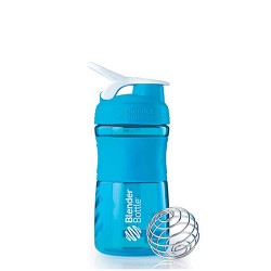 Blender Bottle - Шейкер Sportmixer aqua/white (20 oz)
