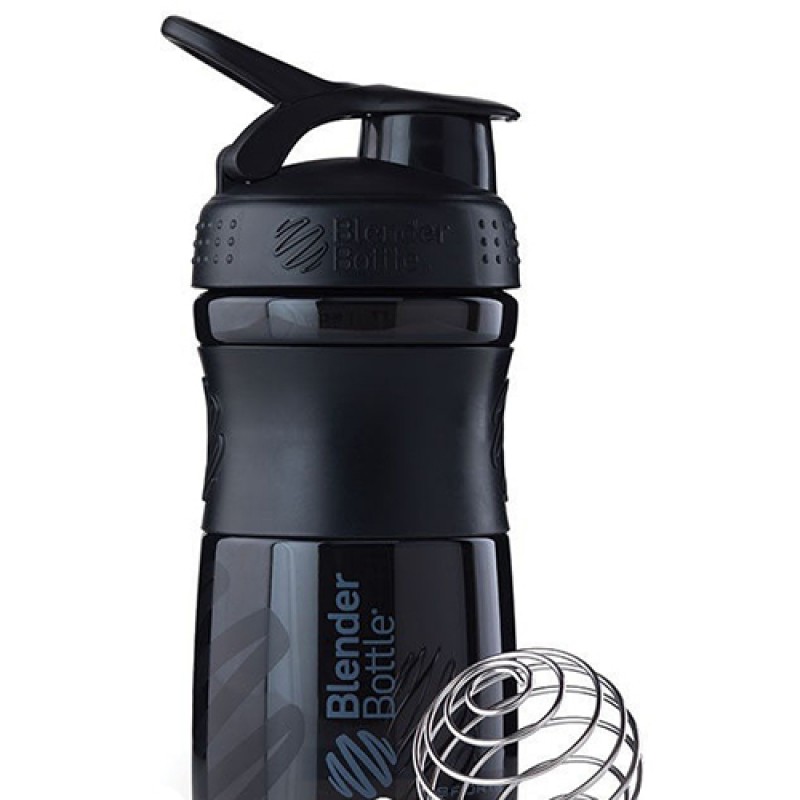 Blender Bottle - Шейкер Sportmixer black (20 oz)