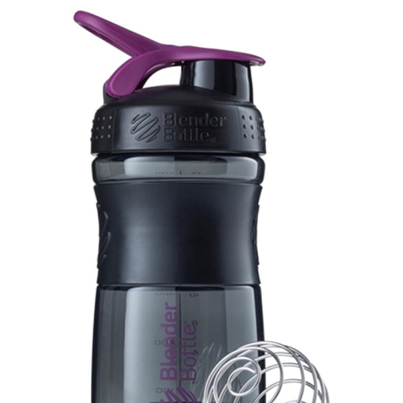 Blender Bottle - Шейкер Sportmixer black/plum (20 oz)