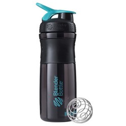 Blender Bottle - Шейкер Sportmixer black/teal (28 oz)