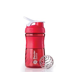 Blender Bottle - Шейкер Sportmixer red/white (20 oz)