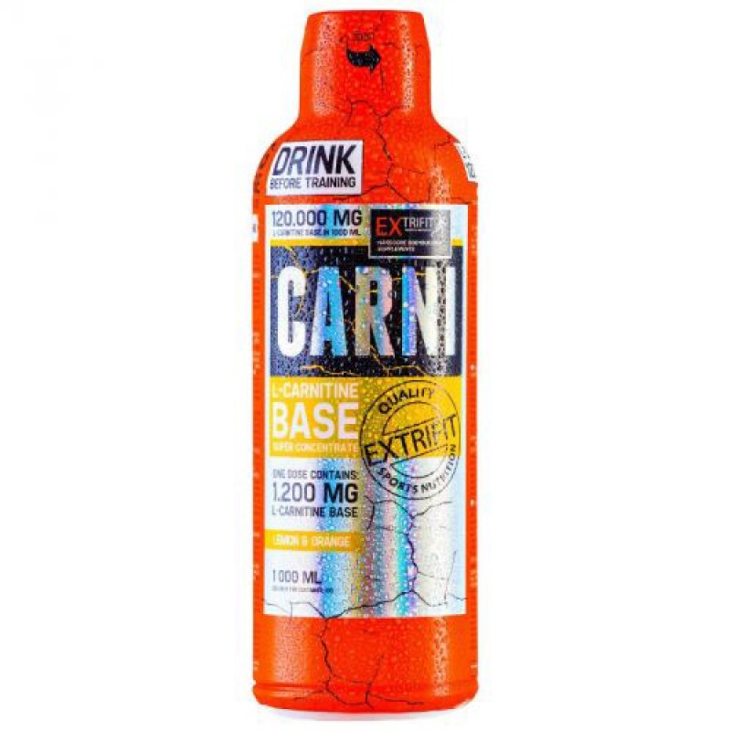 EXTRIFIT - Carni 120.000mg Liquid Lemon-Orange (1 L)