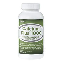 GNC - Calcium 1000 with Mg and Vitamin D (90 tablets)