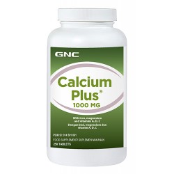 GNC - Calcium Plus 1000 (250 tabs)