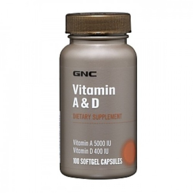 GNC - Vitamin  A&D (100 softgels)