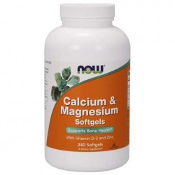 Calcium & Magnesium Softgels (240 softgels)