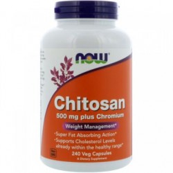 Chitosan 500mg + Сhromium (240 caps)