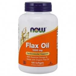 Flax Oil 1000mg (100 softgels)