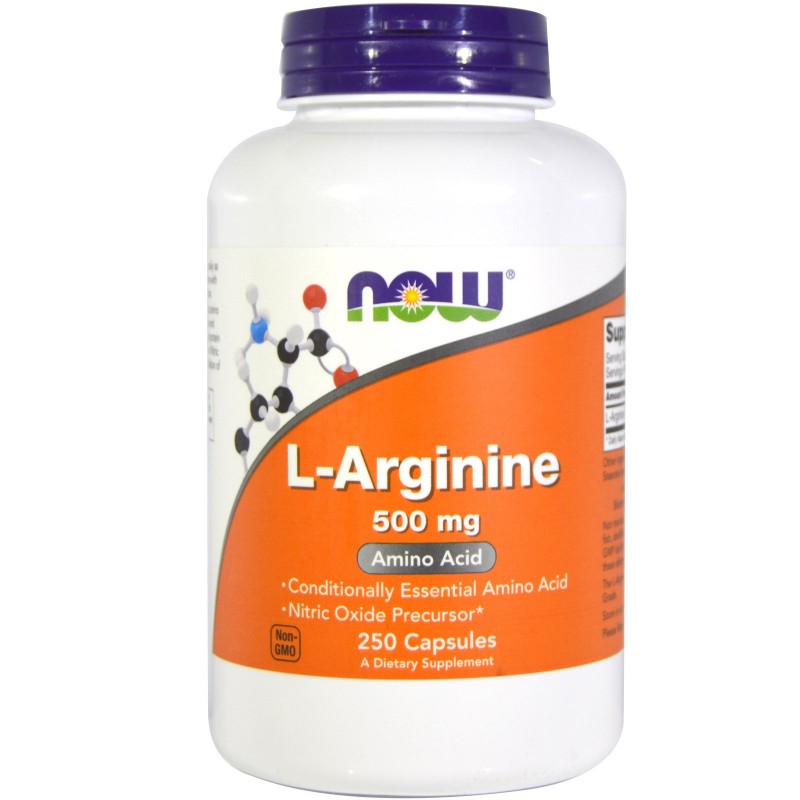 L-Arginine 500mg (250 caps)