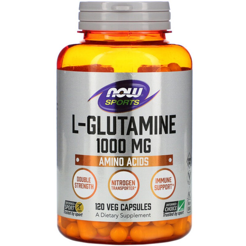 NOW - L-Glutamine 1000mg (120 caps)
