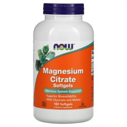 Magnesium Citrate (180 softgels)