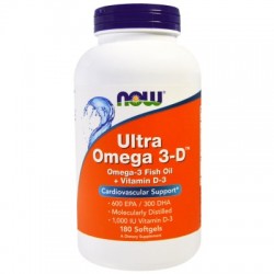 Ultra Omega 3-D (180 softgels)