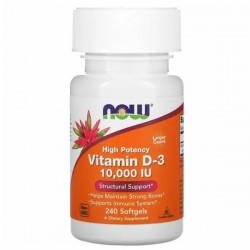 Vitamin D-3 10000 IU (240 softgels)