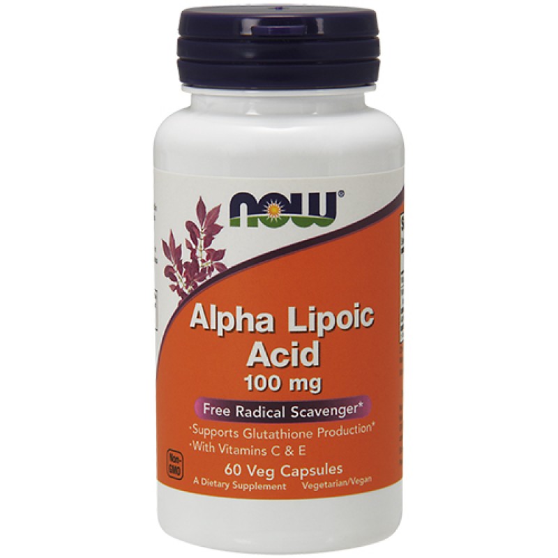 NOW - Alpha Lipoic Acid 100mg (60 caps)