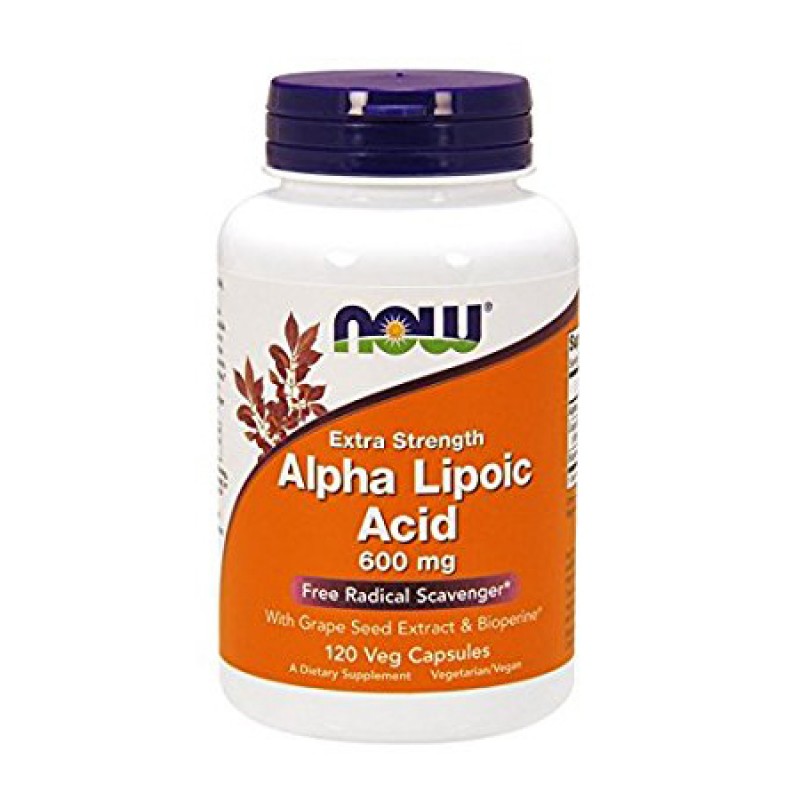 NOW - Alpha Lipoic Acid 600mg (120 caps)