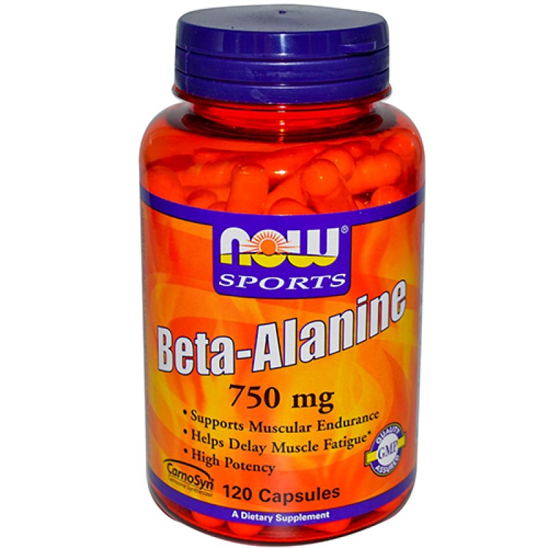 NOW - Beta Alanine 750mg (120 caps)