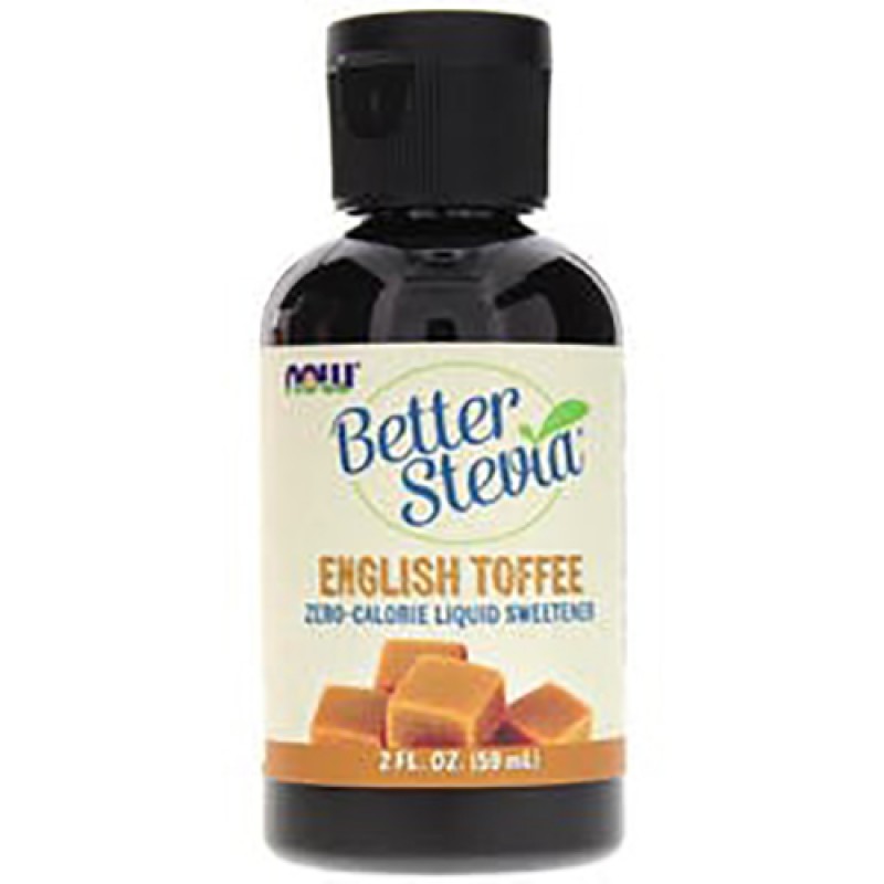 NOW - Better Stevia English Toffee (59 ml)