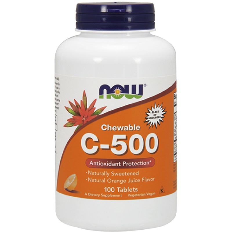 NOW - C - 500 Chew Cherry (100 tabs)