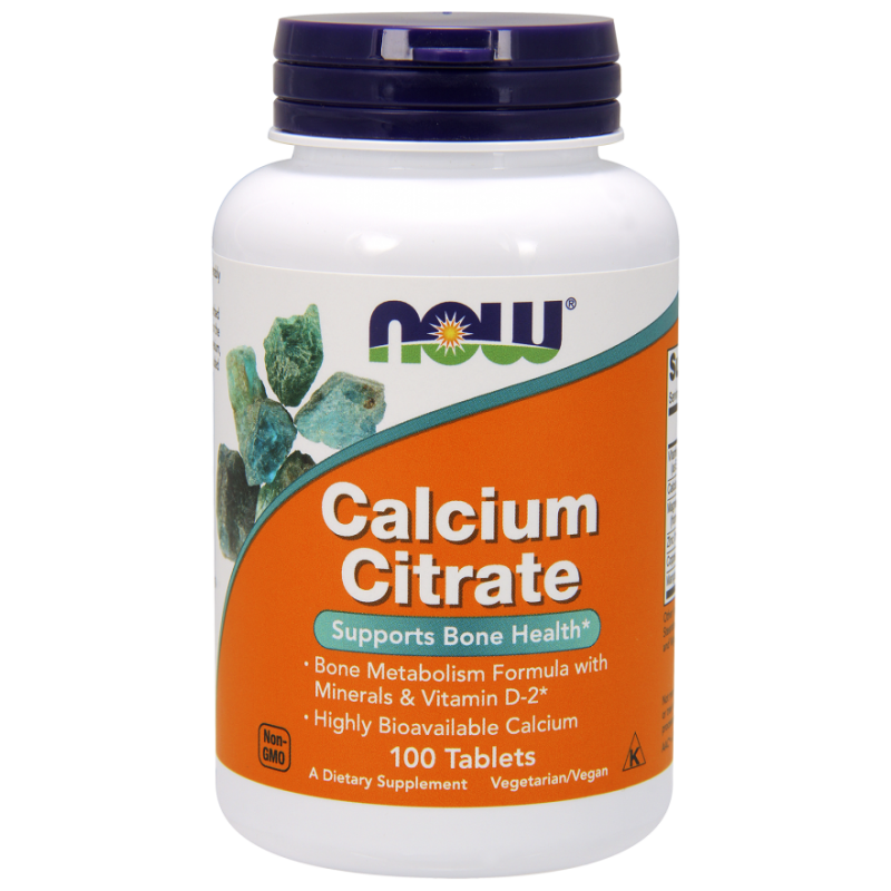 NOW - Calcium  Citrate (100 tabs)