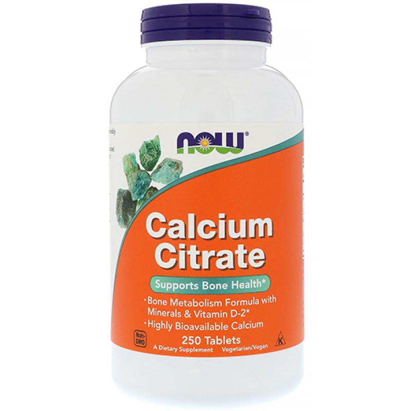 NOW - Calcium  Citrate (250 tabs)
